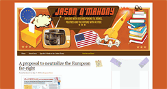 Desktop Screenshot of jasonomahony.ie